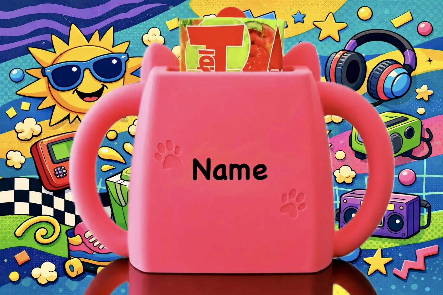 Kitty Kid Sipper Juice-box Holder — photo 2